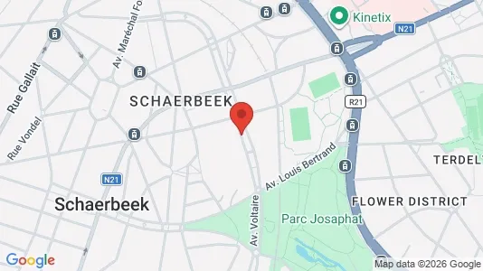 Apartments for rent in Brussels Schaarbeek - Photo from Google Street View
