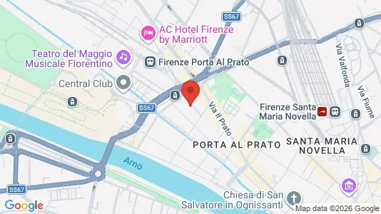 Rooms for rent in Florence - Photo from Google Street View
