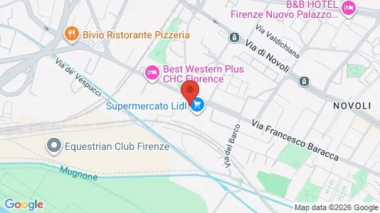 Rooms for rent in Florence - Photo from Google Street View