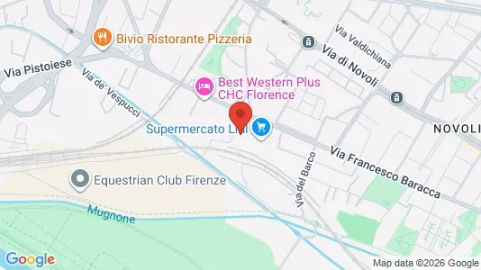 Rooms for rent in Florence - Photo from Google Street View
