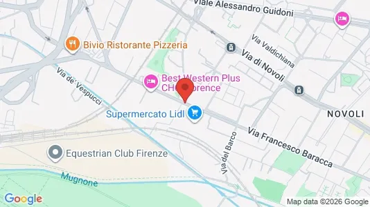 Rooms for rent in Florence - Photo from Google Street View