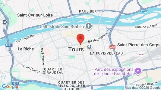 Apartments for rent in Tours - Photo from Google Street View