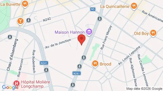 Apartments for rent in Brussels Vorst - Photo from Google Street View
