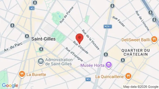 Apartments for rent in Brussels Sint-Gillis - Photo from Google Street View