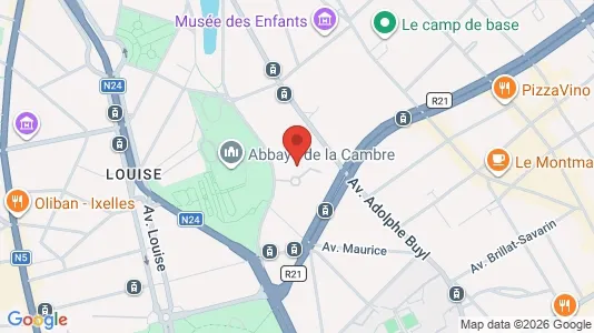 Apartments for rent in Brussels Elsene - Photo from Google Street View