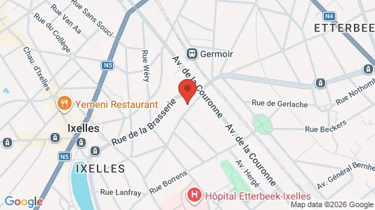 Apartments for rent in Brussels Elsene - Photo from Google Street View
