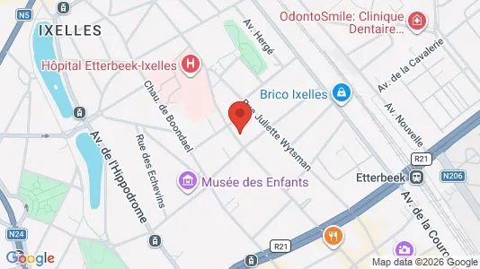 Apartments for rent in Brussels Elsene - Photo from Google Street View