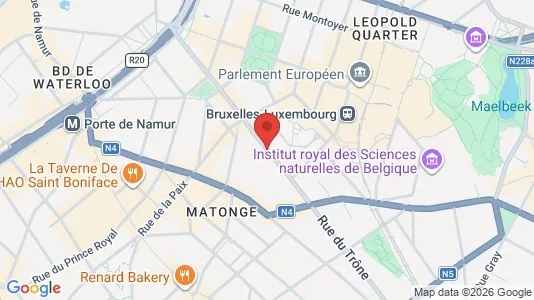 Apartments for rent in Brussels Elsene - Photo from Google Street View