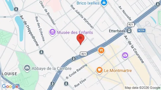 Apartments for rent in Brussels Elsene - Photo from Google Street View