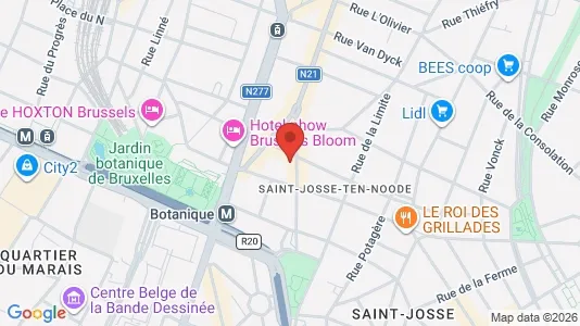 Apartments for rent in Brussels Sint-Joost-ten-Node - Photo from Google Street View