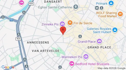 Apartments for rent in Stad Brussel - Photo from Google Street View