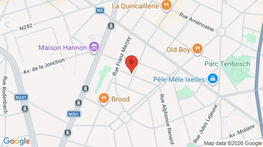 Apartments for rent in Brussels Elsene - Photo from Google Street View