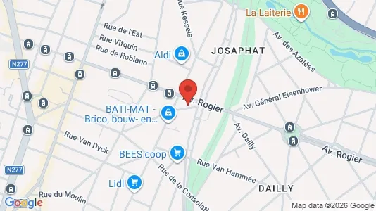 Apartments for rent in Brussels Schaarbeek - Photo from Google Street View