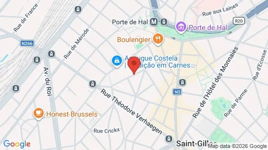 Apartments for rent in Brussels Sint-Gillis - Photo from Google Street View