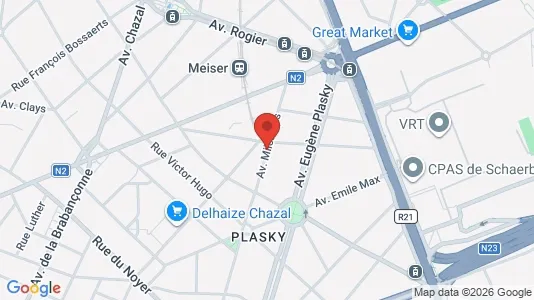 Apartments for rent in Brussels Schaarbeek - Photo from Google Street View