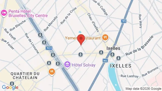 Apartments for rent in Brussels Elsene - Photo from Google Street View