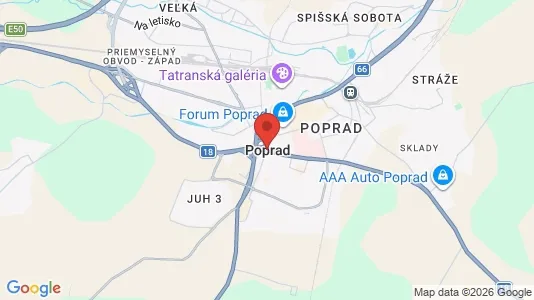 Apartments for rent in Poprad - Photo from Google Street View