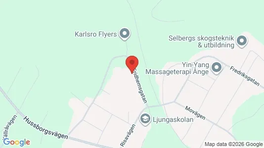 Apartments for rent i Ånge - kort over placeringen