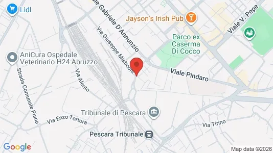 Rooms for rent in Pescara - Photo from Google Street View