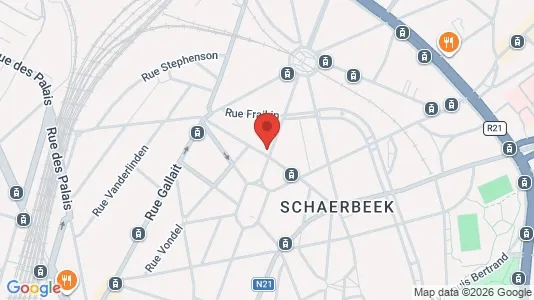 Apartments for rent in Brussels Schaarbeek - Photo from Google Street View