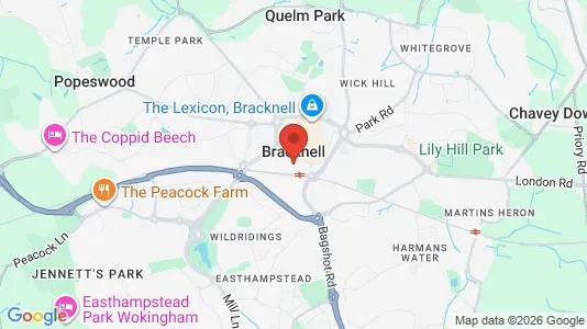 Apartments for rent in Bracknell - Berkshire - Photo from Google Street View