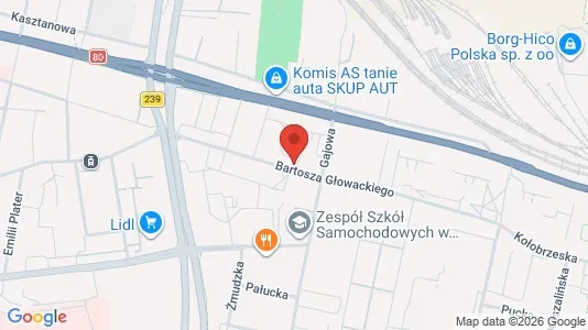 Apartments for rent in Bydgoszcz - Photo from Google Street View