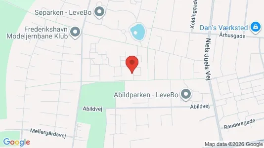 Apartments for rent i Frederikshavn - kort over placeringen