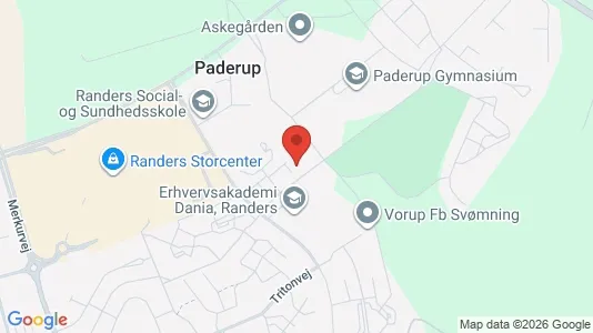 Apartments for rent i Randers SØ - kort over placeringen