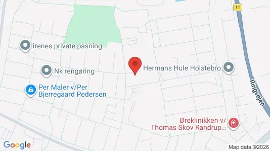 Apartments for rent i Holstebro - kort over placeringen