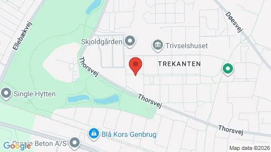 Apartments for rent i Holstebro - kort over placeringen