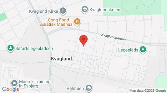 Apartments for rent i Esbjerg Ø - kort over placeringen