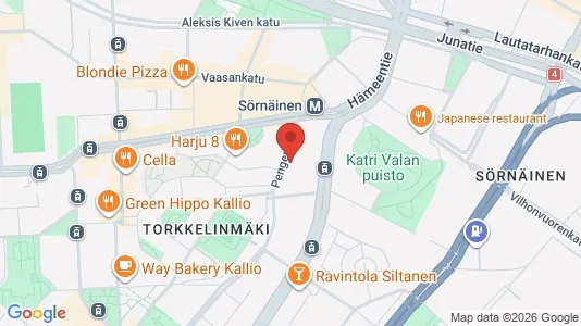Apartments for rent i Helsinki Keskinen - kort over placeringen