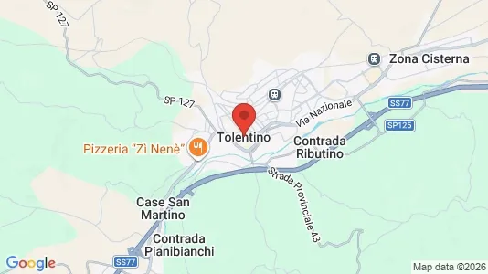Apartments for rent in Tolentino - Photo from Google Street View