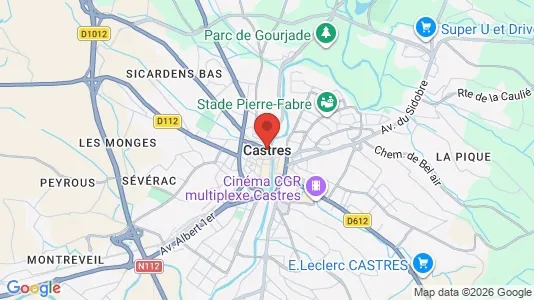 Apartments for rent in Castres - Photo from Google Street View