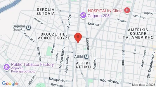 Apartments for rent in Athens Agios Nikolaos - Photo from Google Street View