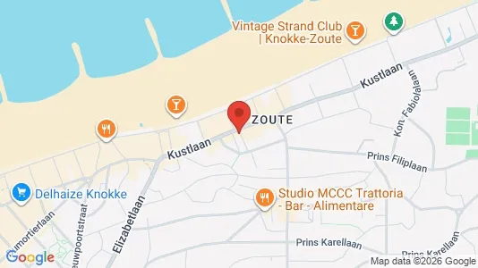Apartments for rent i Knokke-Heist - kort over placeringen