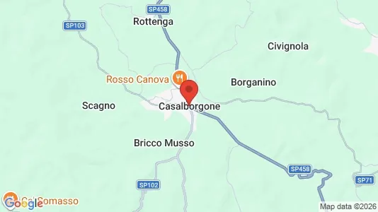 Houses for rent in Casalborgone - Photo from Google Street View