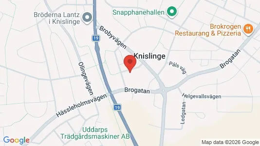 Apartments for rent i Östra Göinge - kort over placeringen