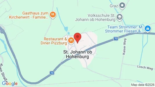 Apartments for rent i Hitzendorf - kort over placeringen