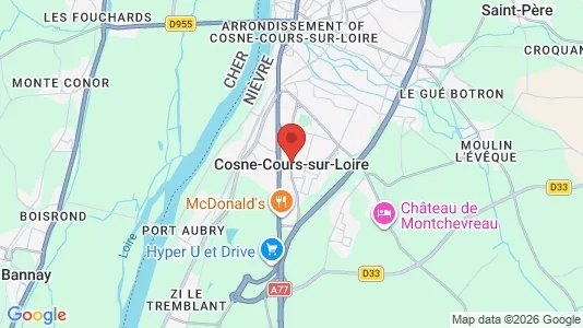 Houses for rent in Cosne-Cours-sur-Loire - Photo from Google Street View
