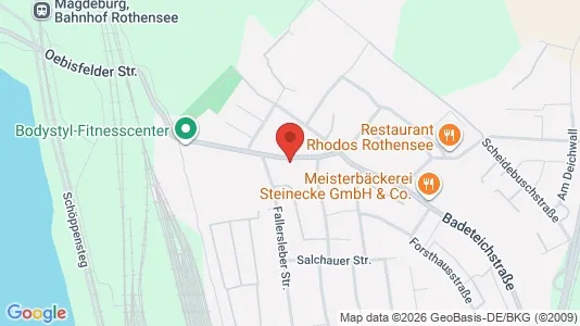 Apartments for rent i Magdeburg - kort over placeringen