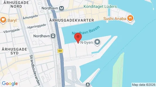 Apartments for rent i Østerbro - kort over placeringen