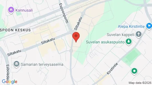 Apartments for rent i Espoo - kort over placeringen