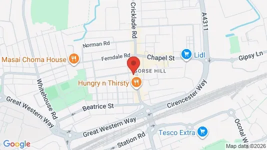 Apartments for rent in Swindon - Wiltshire - Photo from Google Street View