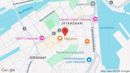 Apartments for rent i Helsinki Eteläinen - kort over placeringen