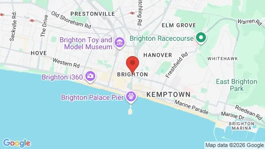 Apartments for rent in Brighton - East Sussex - Photo from Google Street View
