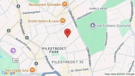 Apartments for rent i Oslo St. Hanshaugen - kort over placeringen