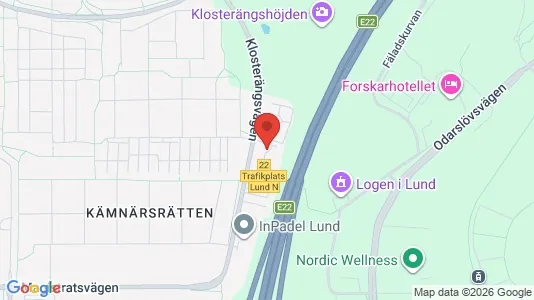 Apartments for rent i Lund - kort over placeringen