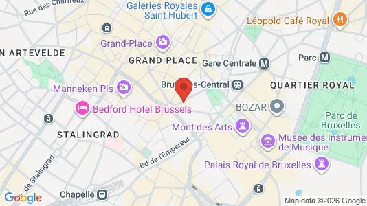 Apartments for rent in Stad Brussel - Photo from Google Street View