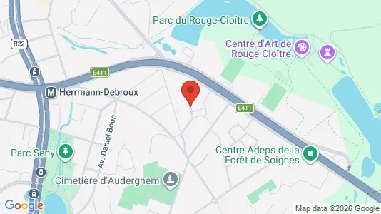 Apartments for rent in Brussels Oudergem - Photo from Google Street View